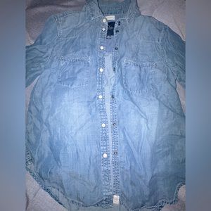 American eagle Outfitters denim shirt. Boyfriend fit